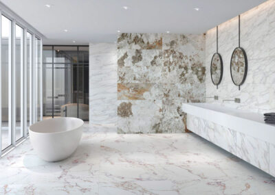 Thiết kế tối ưu công năng với đá granite và marble
